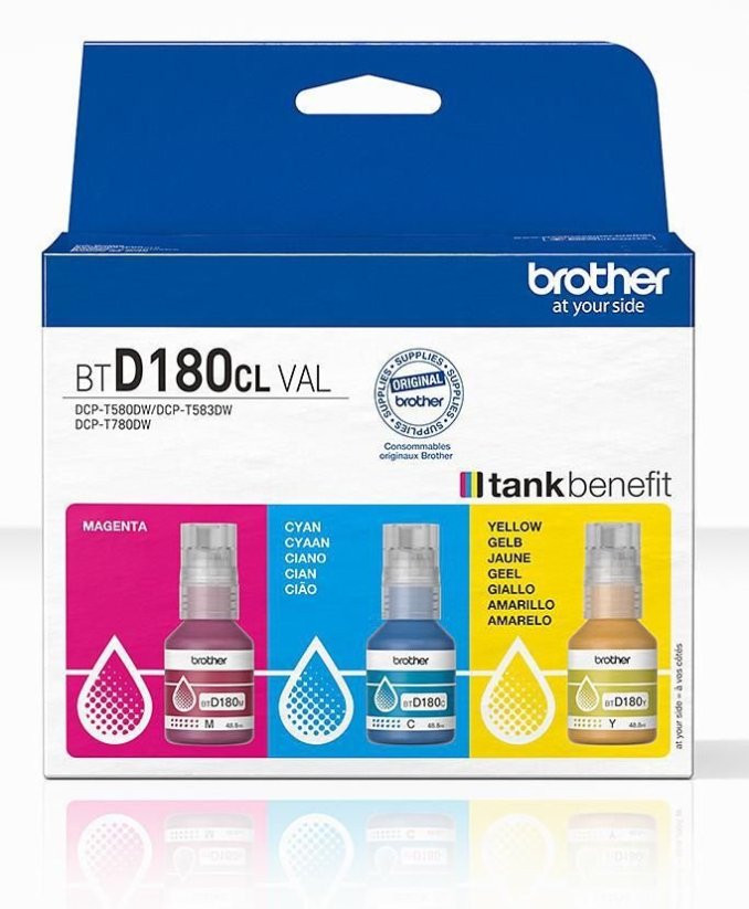 Brother Coloured Multipack Ink Bottles