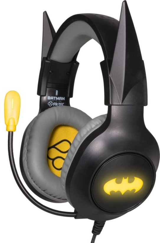 Blade Sada słuchawkowy do gier DC Batman ze światłem LED (BATHEAD)