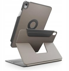Uniq Etui UNIQ Rovus Snapmount Magnetic 360 Rotating Detachable do Apple iPad 10.9" 2022 / 11" 2025 Sivý