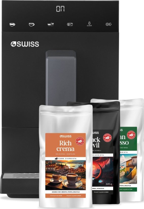 4Swiss A23 Siena + zestaw kaw 3x 500g