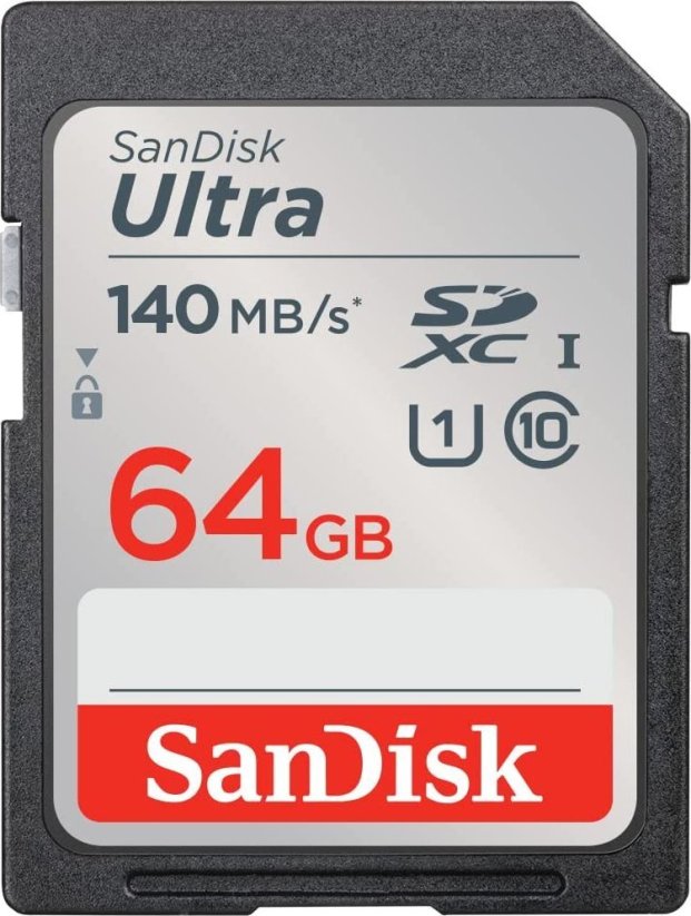 SanDisk Ultra SDXC 64 GB Class 10 UHS-I/U1  (SDSDUNB-064G-GN6IN)