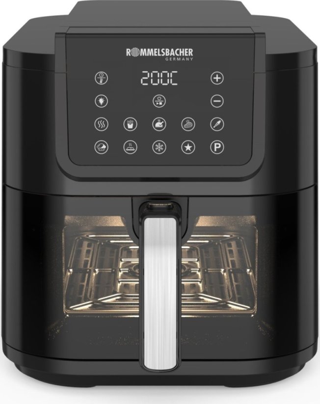 Rommelsbacher Rommelsbacher hot air fryer FRH 1700 XXL (black, 1,700 watts)