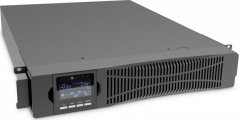 Digitus Zasilacz awaryjny UPS Online Rack 19" LCD, 3000VA/3000W, 6x12V/9Ah, 8xC13, 1xC19, USB, RS232, RJ45