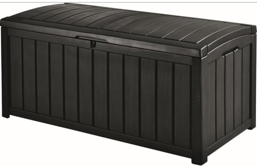 Keter / ławka Glenwood Storage Box 390 L - Sivý (7290106928275)