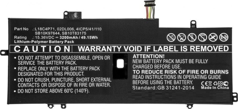 CoreParts Notebook Battery for Lenovo