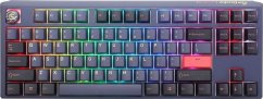 Ducky One 3 Cosmic Blue TKL Gaming Tastatur, RGB LED - MX-Ergo-Clear (US)