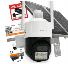 Solárny panel IP ORLLO 4K GSM AI 8MPx vonkajší Z17 ultra