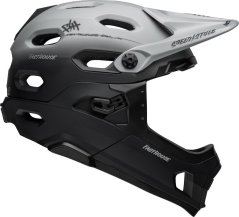 Bell Prilba na celú tvár BELL SUPER DH Rozmer prilbau: S(52-56cm), Wybierz farba: Fasthouse Taco Tuesday Matte Gray Black