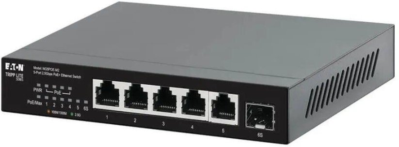 Eaton Tripplite Series 5-Port 2.5 Gbps Desktop Gigabit Eth. (NG5POE-M2)