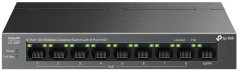 TP-Link TP-Link LiteWave switch LS109P (9x100Mb/s, 8xPoE+, 63W, fanless)