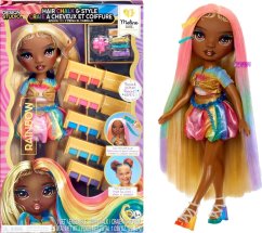 MGA Rainbow High Hair Chalk & Style Doll - Meline (Gold)