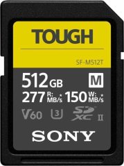 Sony SF-M Tough SDXC 512 GB Class 10 UHS-II U3 V60 (SFM512T)