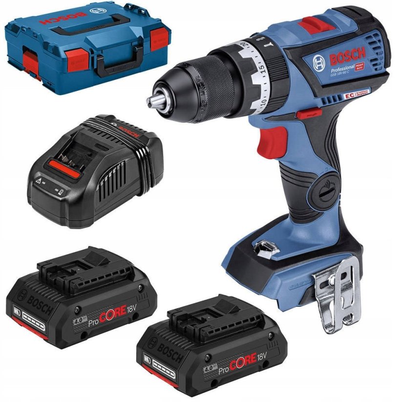 Bosch GSB 18V-28 18 V 2 x akumulátor 4 Ah (06019H400C)