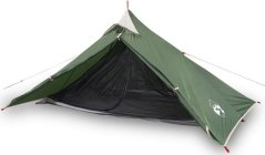 vidaXL Namiot kempingowy, 1-os., Zelený, 255x153x130 cm, tafta 185T Lumarko!