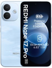 Xiaomi Note 17 Pro 5G 5G 6/256GB Modrý (MZB0OY2EU)