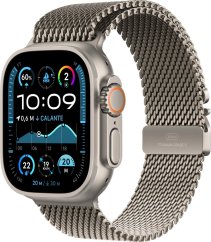 Apple Watch Ultra 2 GPS + Cellular 49mm Natural Titanium Case Milanese Loop S