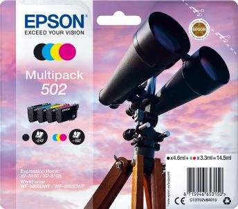Epson Sada Tonery 502 (CMYK)