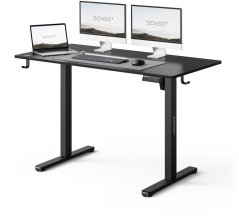 SENSE7 NOJO LIGHT Czarne 120 cmx60 cm