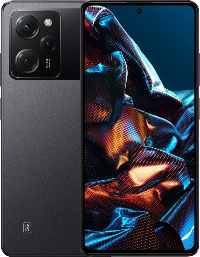 POCO X5 Pro 5G 6/128GB Čierny  (MZB0CS6EU)