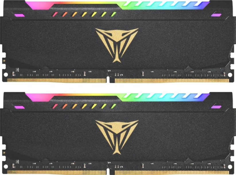 Patriot Viper Steel RGB, DDR4, 16 GB, 3600MHz, CL18 (PVSR416G360C8K                 )