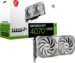 MSI GeForce RTX 4070 Ti SUPER Ventus 2X White OC 16GB GDDR6X