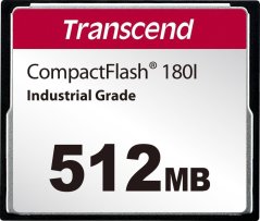 Transcend CF180I Compact Flash 512 MB  (TS512MCF180I)