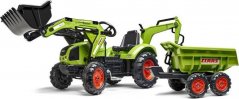 Falk FALK Traktor CLAAS ARION s prívesom Maxi i lyžica