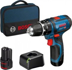 Bosch GSB 12V-15 12 V 2 x akumulátor 2 Ah