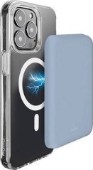 Puro Powerbank bezprzewodowy MagSafe PURO Slim PowerMag 4000mAh (Powder Blue)