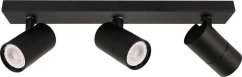 Italux Plafon LAMPA na strop LACONI SPL-2813-3B-BL Italux metalowa OPRAWA regulowane reflektorki na listwie čierne