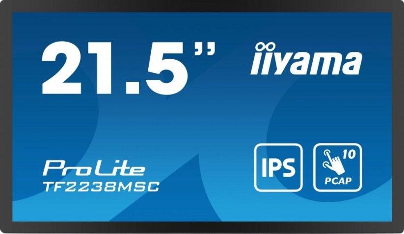 iiyama TF2238MSC-B1 21.5IN BONDED PCAP
