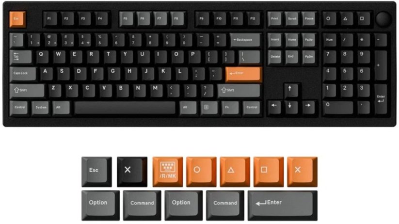 Keychron P6 Ultra 8K Keychron Silk POM Switch Brown (P6-M3)
