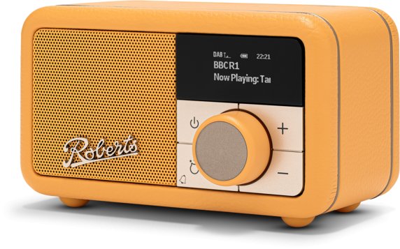 NoName Roberts Radio Revival Petite 2 Sunshine Yellow