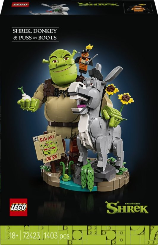 LEGO Shrek, Osioł i Kot w butach (72423)