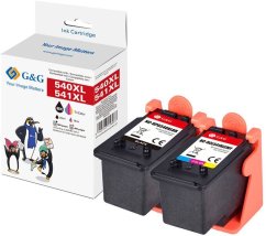 G&G Patronen 2er Set kompatybilne z Canon 540XL + 541XL