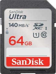 SanDisk Ultra SDXC 64 GB Class 10 UHS-I/U1  (SDSDUNB-064G-GN6IN)
