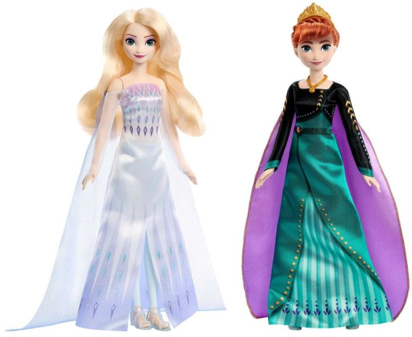 Mattel Disney Frozen Królowa Anna i Mroźna królowa Elsa (HMK51)