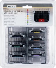 Moser 1247-7440 Hair Clipper Attachment Combs Set, 8 pcs