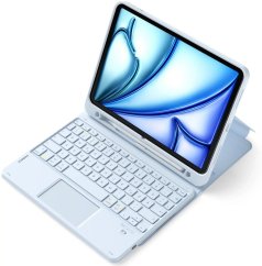 Inateck IPad 10/11 Etui z klawiaturą Touchpad držiak na rysik Modrý (N0001_BLUE)