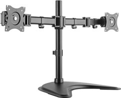 Hismart Dviejų 13"-27" monitorių laikiklis