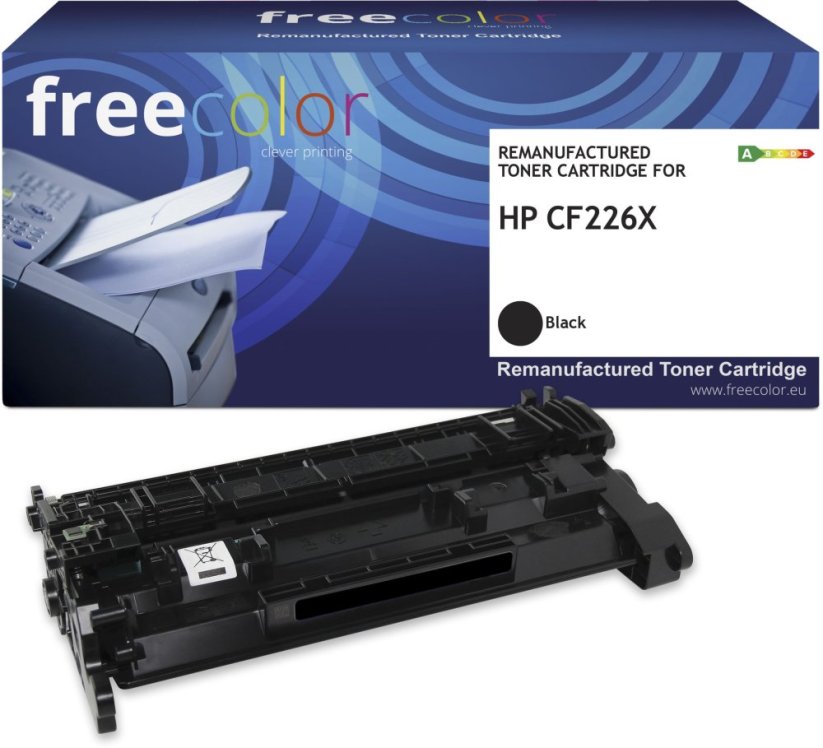 Freecolor Toner HP 26X (CF226X HC) black 12000 stron remanufactured