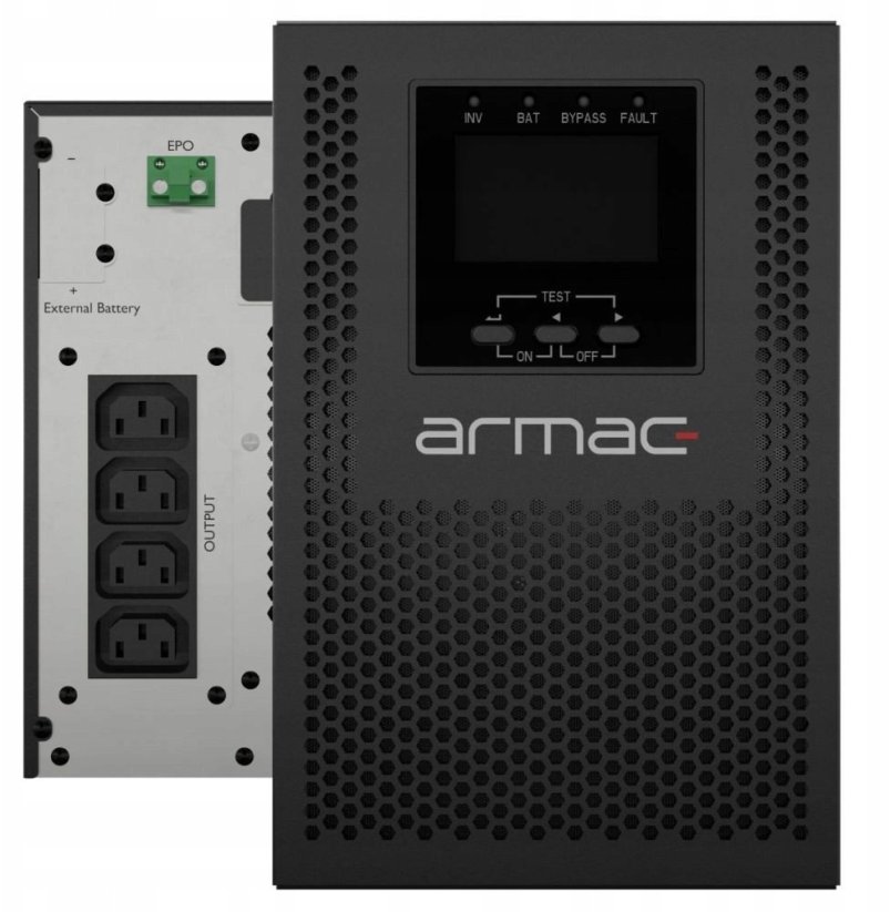 Armac Office On-Line PF1 1000VA 4X IEC C13 (T/1000I/PF1/DF)