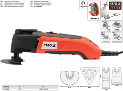 Yato Wielofunkcyjne narzędzie oscylacyjne 300W (YT-82220)