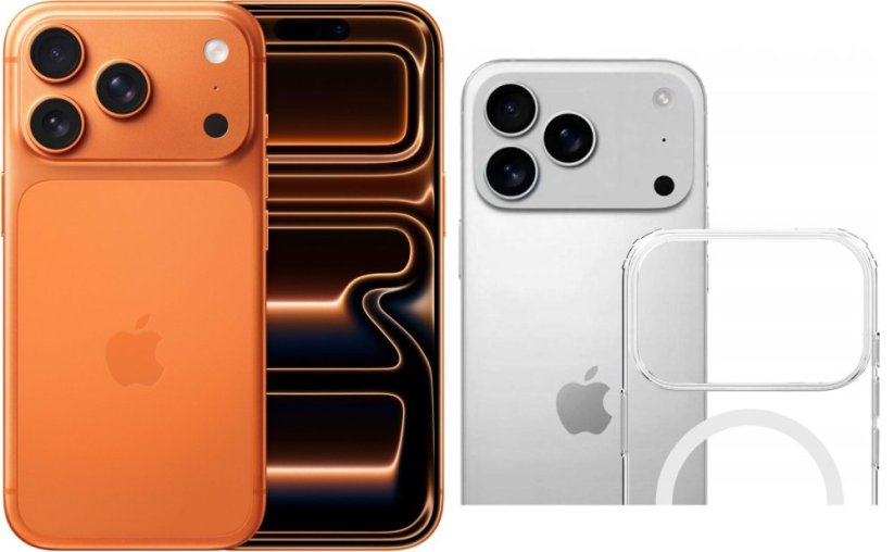 Apple iPhone 17 Pro 5G 12/256GB Orange (MG8H4) + Etui Armor MagCase
