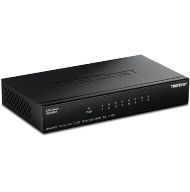 TRENDnet Prepínač TEG-S381 8-portowy 2,5 Gb/s