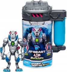 Usorteret MrBeast Lab MR. BEAST LAB Mutator Action Figs -Metallic Panther