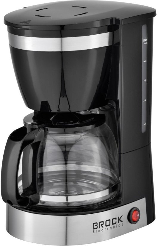 Brock Ekspres na kávu 1.25L BROCK CM 1255 BK 800 W CM 1255 BK (4752131003783)