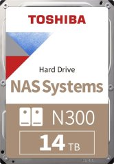 Toshiba N300 (bulk) 14TB 3.5'' SATA III (6 Gb/s)  (HDWG21EUZSVA)