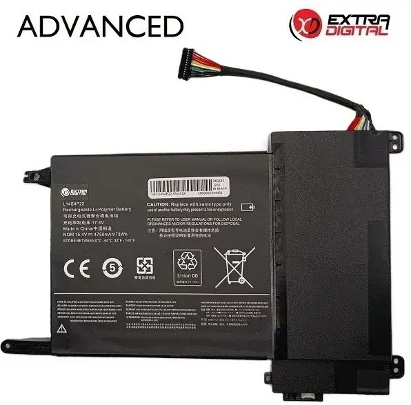 PNY Bateria do Notebooka LENOVO L14S4P22, 4750mAh, Extra Digital Advanced (NB482931)