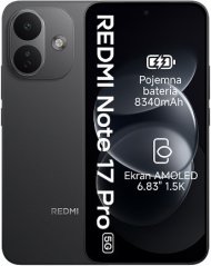 Xiaomi Redmi Note 17 Pro 256GB Black(MZB0OVIEU)